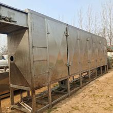 二手不锈钢网带烘干机 多层网链热风炉烘干线 药材带式烘干机