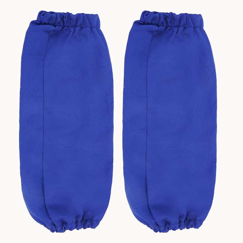 Soldadura eléctrica resistente a la llama manga resistente a quemaduras aislamiento térmico resistente al desgaste manga de protección de alta temperatura corte en seco pulido manga de soldador a prueba de chispas