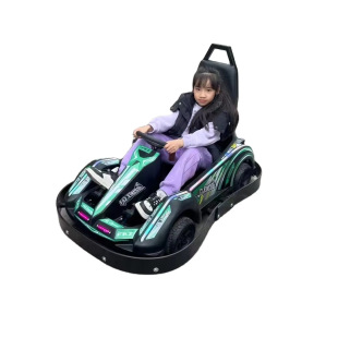 Kart children's electric car four-wheel drift car can take adult parent car remote control racing square taxi