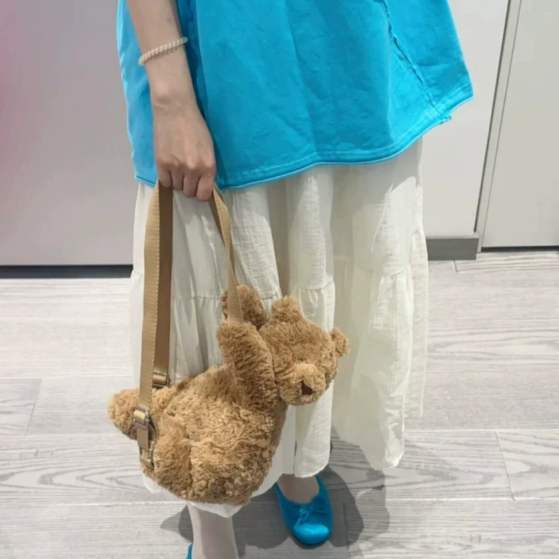 Плюшевые игрушки — милые животные, 32 × 15,5 см, разные дизайны с подвеской/брелком