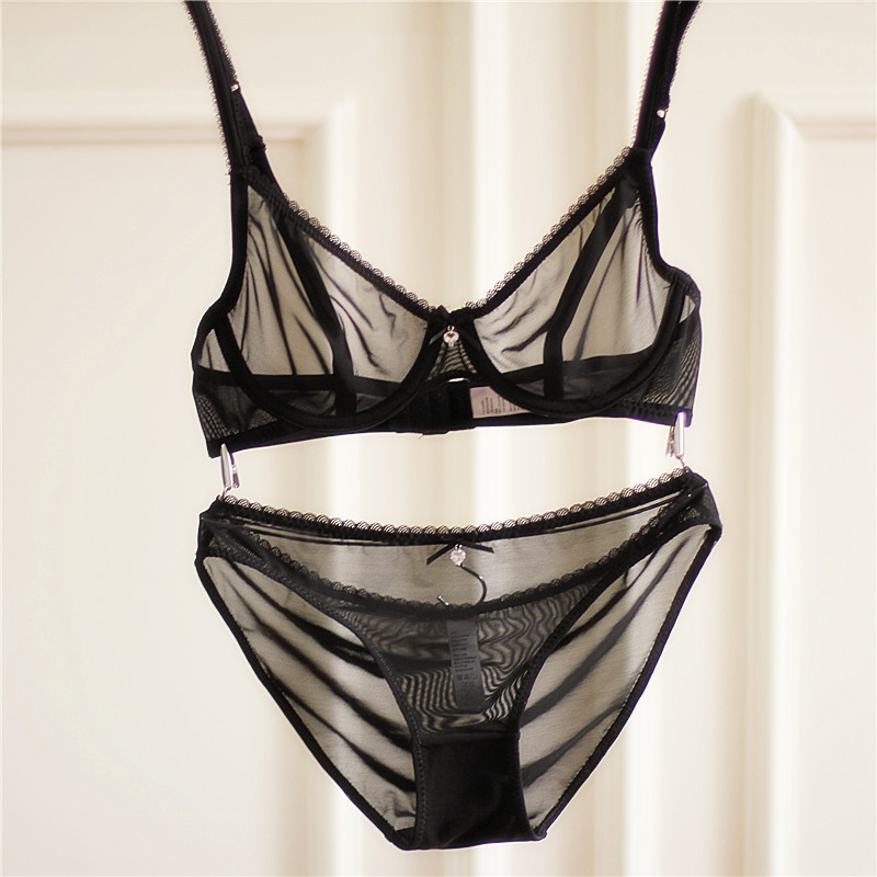 Sexy Transparent Mesh Bra Cover with Large Chest Top and Small Breathable Large Size Underwear Sexy Transparent Mesh Bra Cover with Large Chest Top and Small Breathable Large Size Underwear