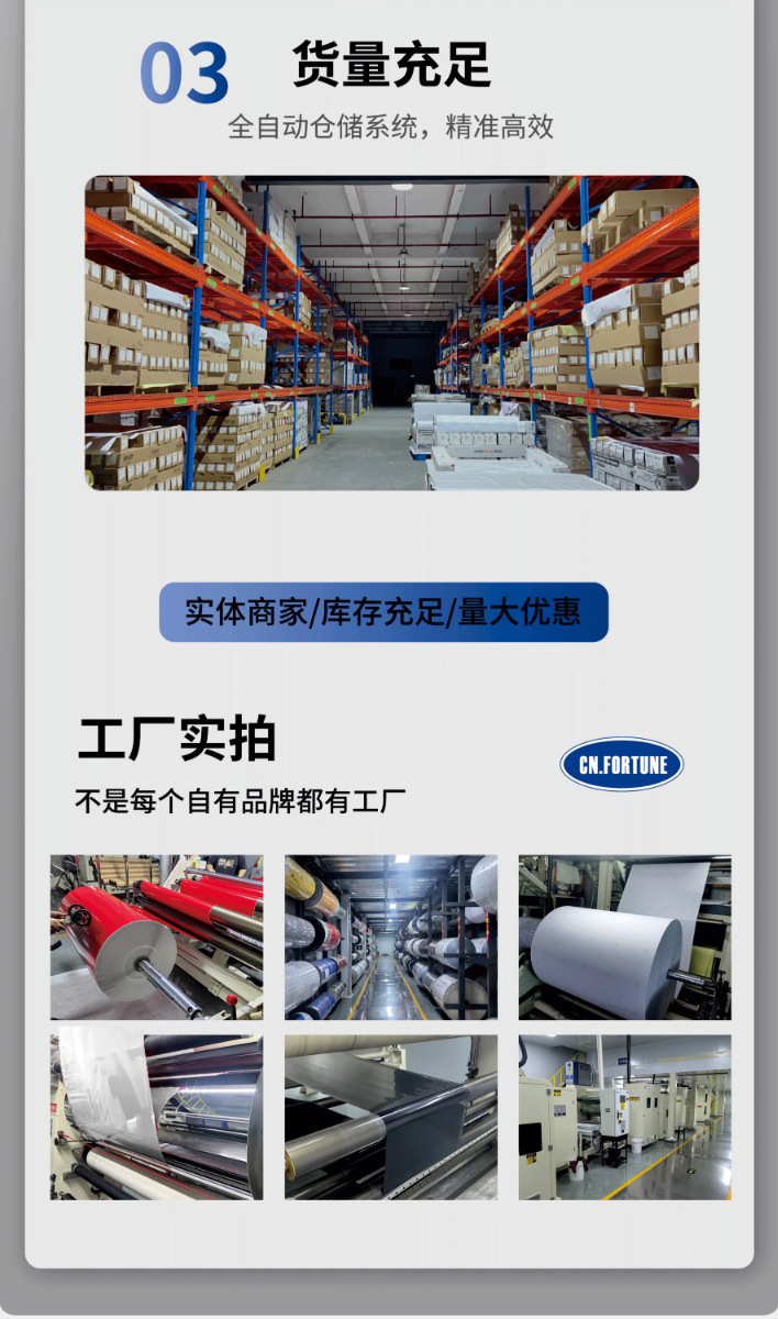 High-polymer PVC painted white film with air release channels, easy to peel off without leaving any adhesive residue, suitable for car body stickers