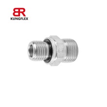供应派克GE-R 端直通接头-英制螺纹金属面密封过渡接头 国产替代