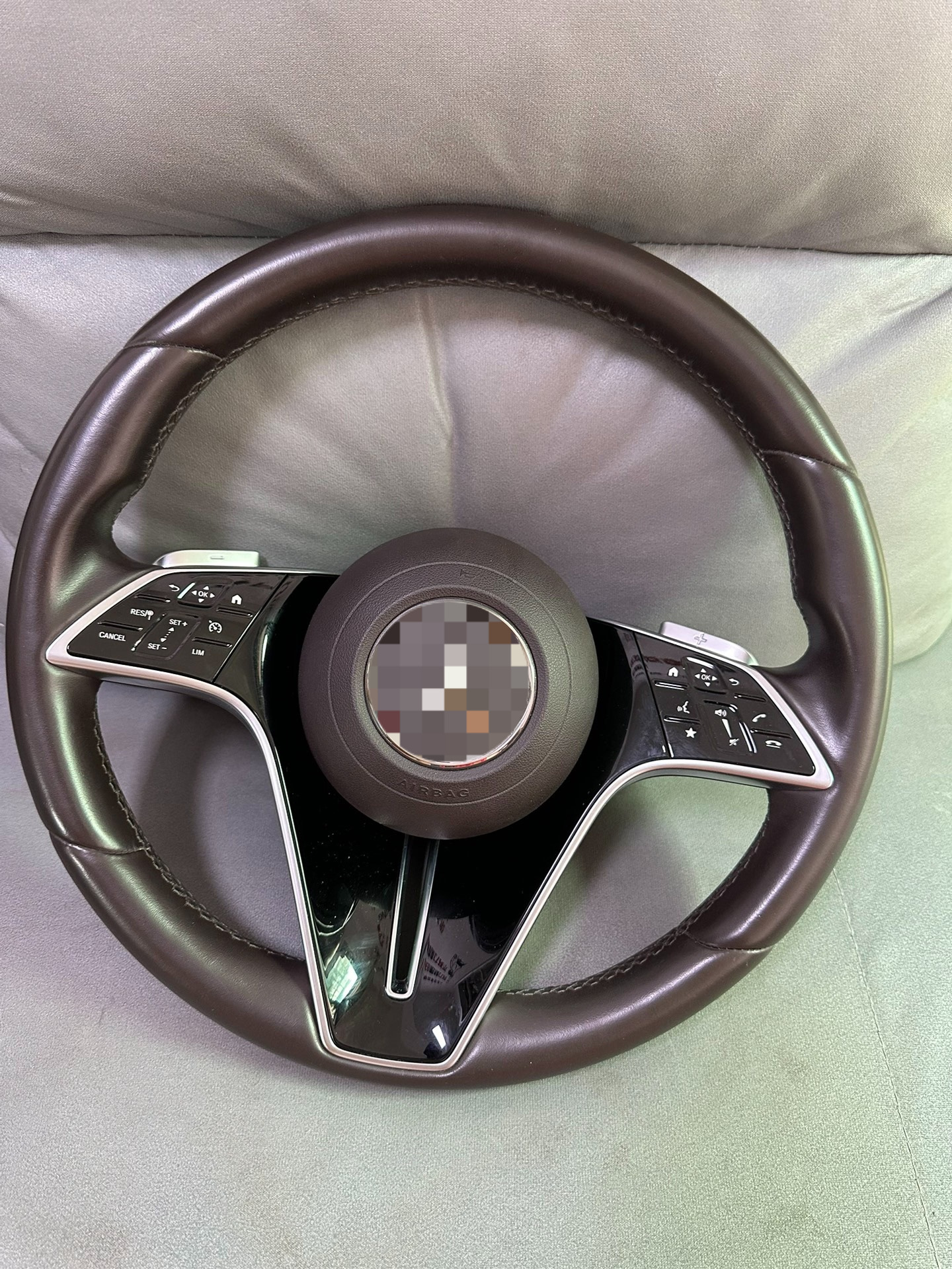 Mercedes-Benz S-Class butterfly steering wheel, universal for all series, E-Class, C-Class, GLK, GLC, GLKCE350, complete conversion kit from old to new