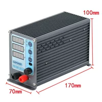GOPHERT格辉16V10A可调数控直流稳压电源PPS-1610四位机架式固定