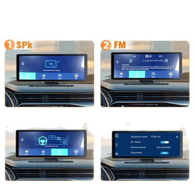 Simsiz CarPlay və Android Auto – Dash Cam with 4K