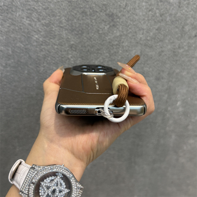 Huawei mate70pro 携帯電話ケース モカブラウン 非常にポルシェ ダイヤモンドパターン mate70RS ハイエンド 高級 クリエイティブ ニッチ mate60pro+ ビジネス ホットスタイル Pura70pro に適しています。|undefined