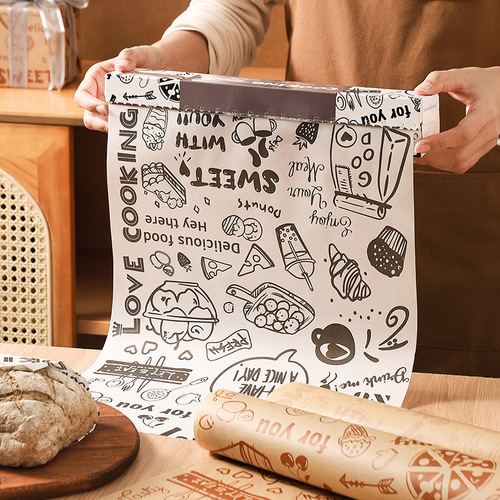 Air Fryer Specific Parchment Paper Silicone Paper Baking Paper Tin Foil Oil Absorbent Paper Food Specific Household Oven Baking Paper Pads