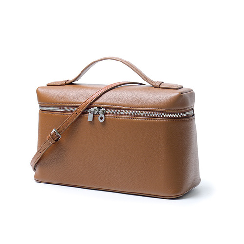 头层牛皮LP19LP27饭盒包gigi同款真皮时尚手拎女包单肩包斜跨包