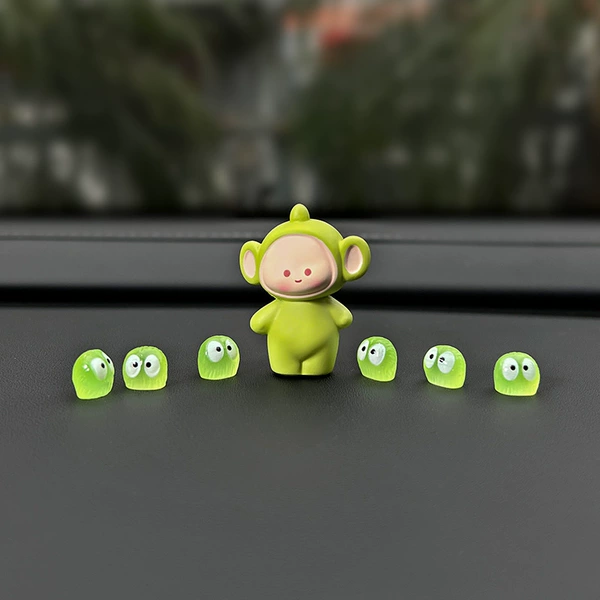 Tiantian Doll [Green Doll + 6 Friends]