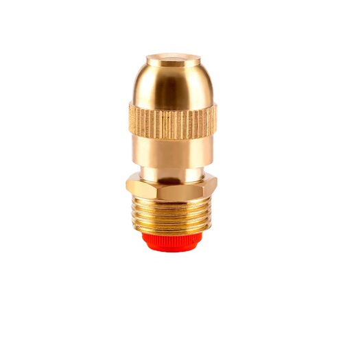 Copper bullet atomizing nozzle 4 points adjustable construction site dust removal spray nozzle centrifugal rockery irrigation garden garden