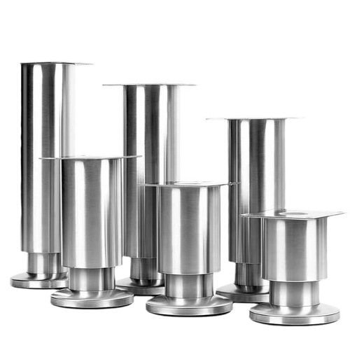 Stainless steel thickened load-bearing adjustable cabinet legs TV cabinet cabinet sofa coffee table furniture table legs support legs wholesale
