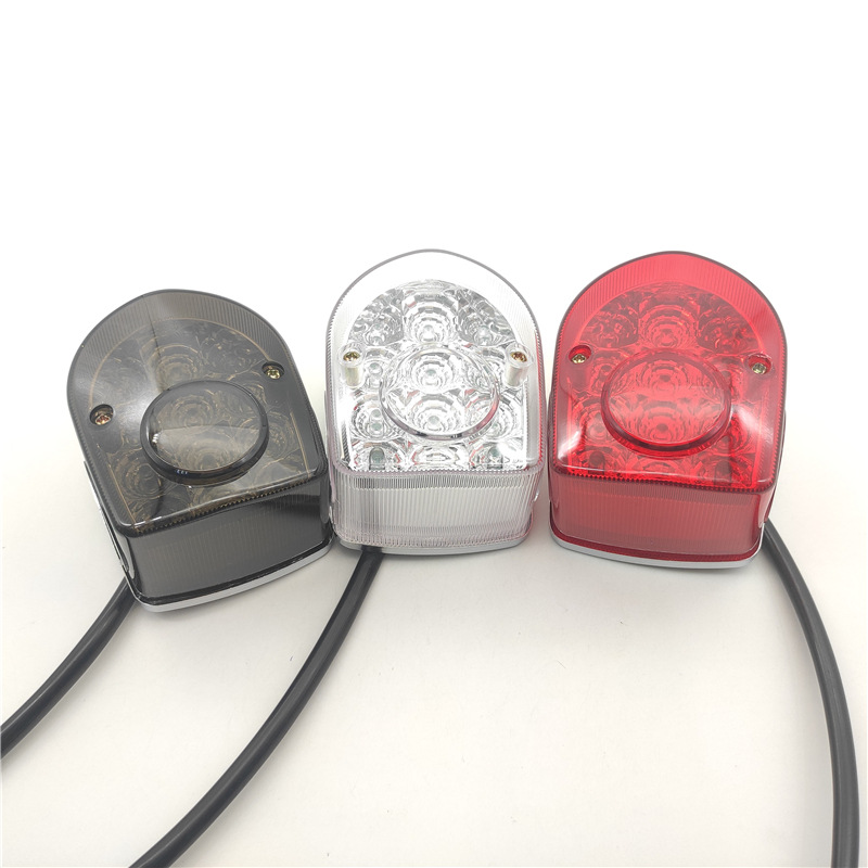 Ch-2071 Is Suitable for Little Monkey Little Golden Boy Motorcycle Modified Led Brake Driving and Steering Integrated Rear Tail Light