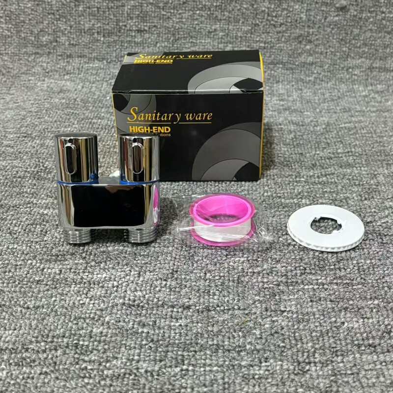 望眼镜一进二出马桶伴侣冲洗喷枪水龙头不锈钢厕所卫生间增压家用|undefined