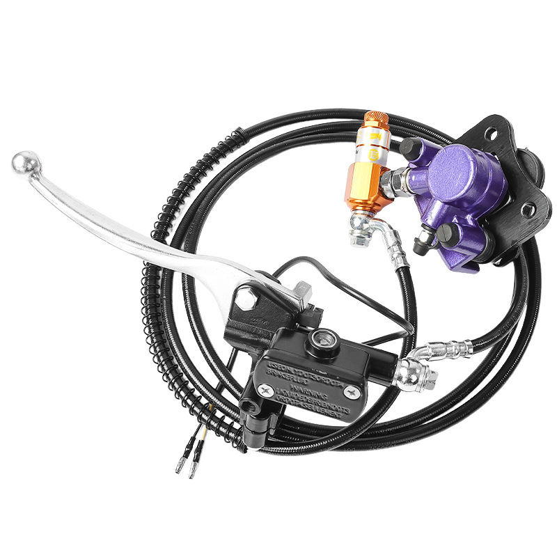 Conjunto de Caliper y Freno de Disco 110 para Moto Eléctrica Hierro Modificación de Freno image 7