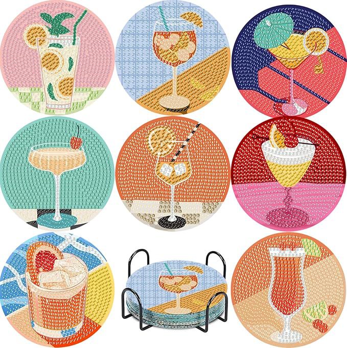 Transfronterizo para 5D pintura de diamantes artística cojín de taza creativo nuevo estilo de animación DIY pintura de diamantes decoración cojín de taza
