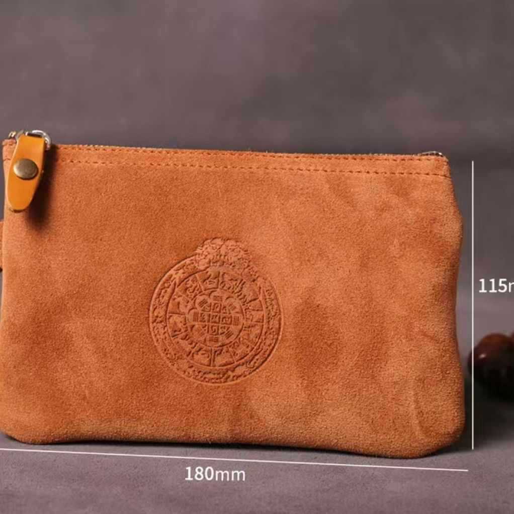 브라운 15/지퍼문완가방 (주추천모델)