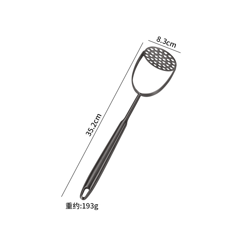 Amazon cocina de acero inoxidable guisado de fideos de pesca lengua cuchara de carne tenedor de patata conjunto de regalo