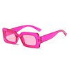 Square fashionable trend sunglasses suitable for men and women, European style, 2023 collection, internet celebrity