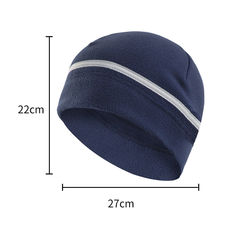 Otoño y invierno para hombres y mujeres al aire libre gorra de esquí gorra deportiva sombrero de calentamiento a prueba de frío a prueba de viento sombrero de carrera transfronterizo