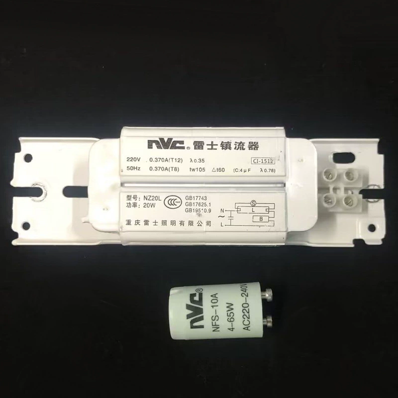 NVC Lighting T8 индукторный балластный стартер 18W20W36W40W люминесцентная лампа NFS10A NZ20L 40L