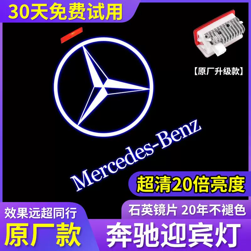 Поддержка для Mercedes-Benz Welcome Light E-Класс C-Класс A-Класс GLC дверной проектор света EL/GLB/GLA/c6 фон ambient