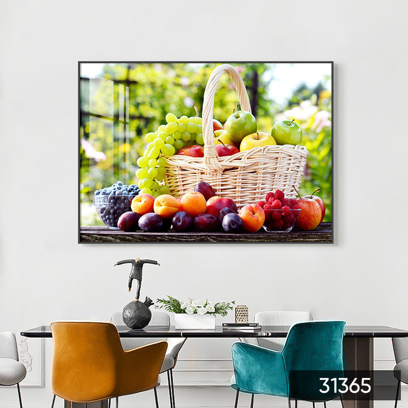 Modern Minimalist Dining Room Decorative Painting, Kitchen Dining Table Background Wall Banner, Light Luxury High-End Feel, No Drilling Required Modern Minimalist Dining Room Decorative Painting, Kitchen Dining Table Background Wall Banner, Light Luxury High-End Feel, No Drilling Required