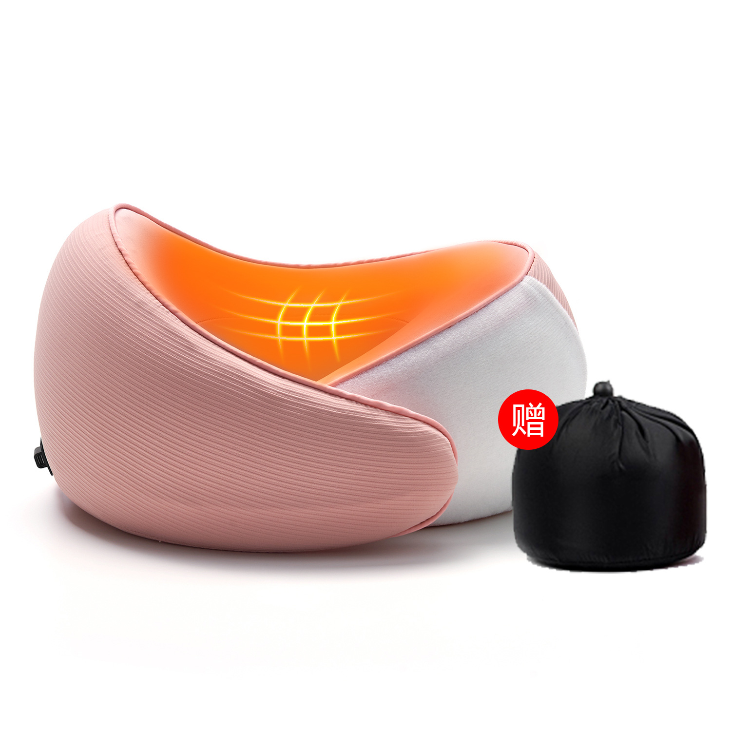 Explosiones transfronterizas de calor para proteger el cuello almohada en forma de U almohada de memoria de rebote lento almohada portátil de almacenamiento almohada en forma de U almohada de memoria