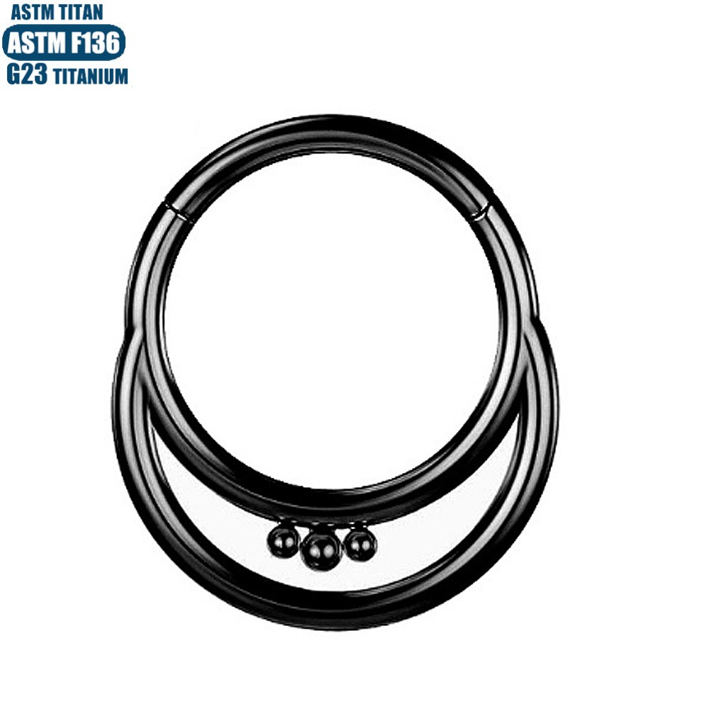 Pointed titanium steel lip stud product view