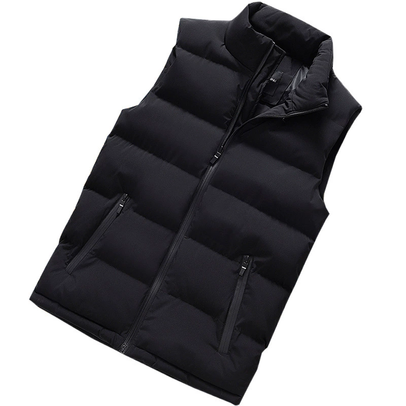 Keep warm down jacket, winter vest, tank top, increased thickness, 2023, oversize, (Physicals)
