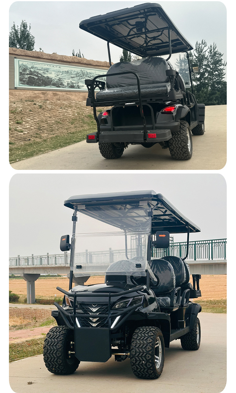 Electric fuel golf cart sightseeing bus 24/6/8 scenic park hotel sales office car ferry exit
