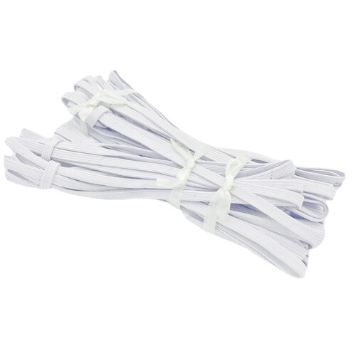 White flat elastic narrow flat elastic band sleeve elastic band high elastic elastic band two yuan store source
