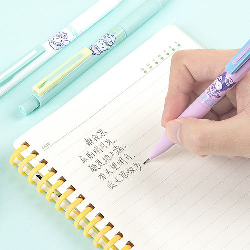 Sanrio automatic pen lead cute cinnamon dog Kuromi large capacity 0.7mm pencil lead student HB refill