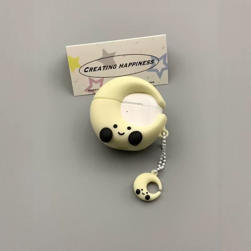 Яблоко, мультяшная совместимая сумка, защитный чехол, наушники, pro2, bluetooth
