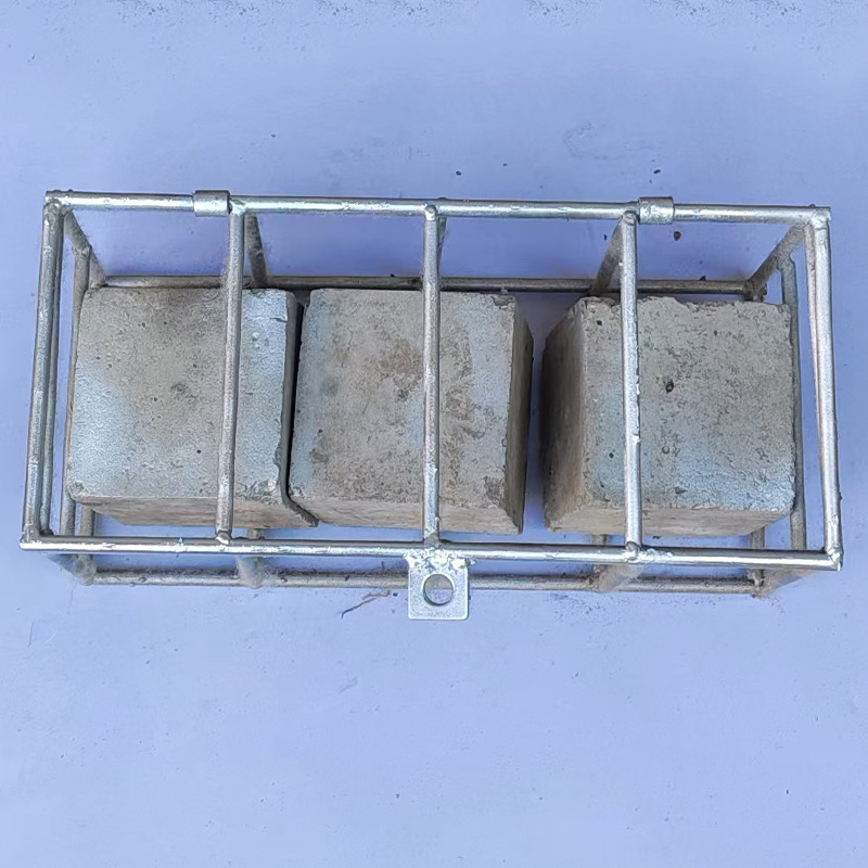 试块笼子同条件砼试块养护笼混凝土100方150方浸水钢筋养护笼