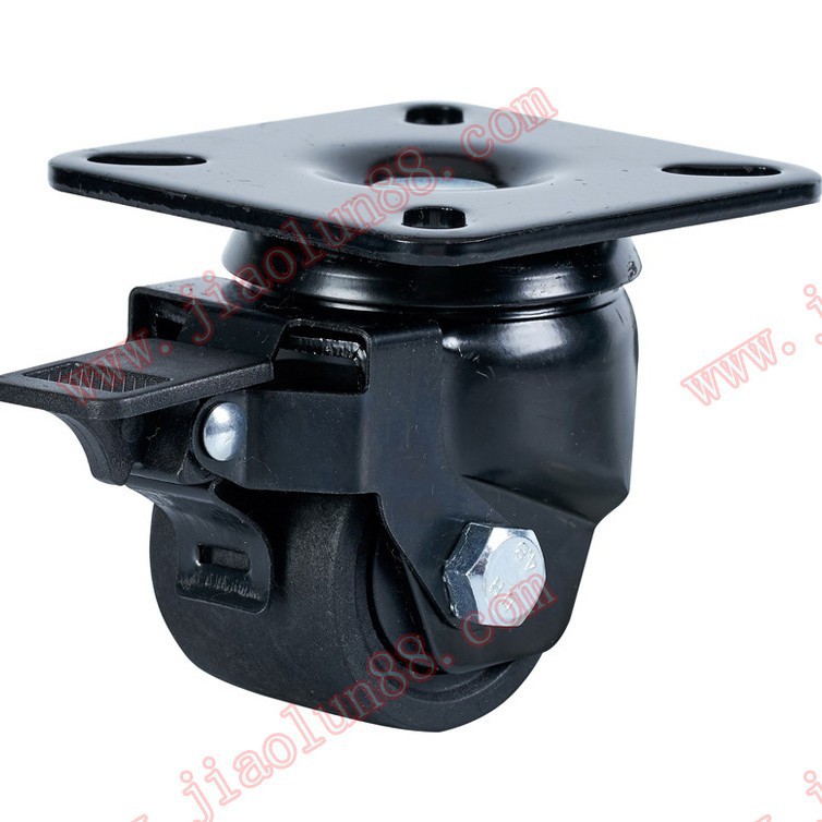 日式巨无霸万向轮2寸增韧尼龙PA耐磨脚轮300KG 50mm商用设备脚轮