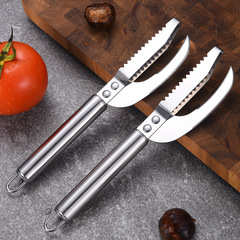 Multifunctional fish scaler, scraper, fish gutting knife, tool, fish fillet knife, fish head removal, fish cleaning, fish entrails removal, fish carving specialized tool