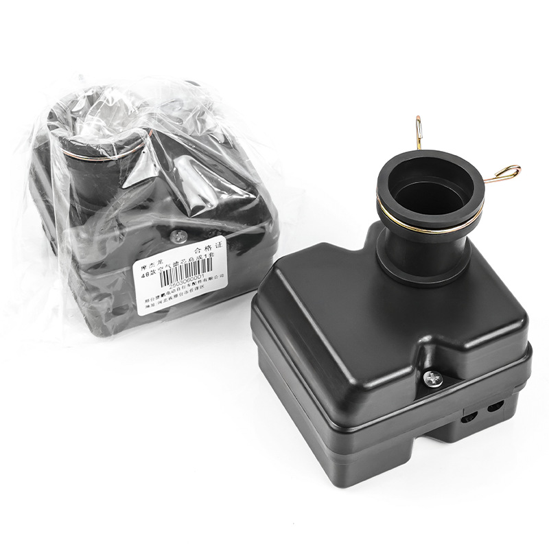 Conjunto de filtro de aire para motocicleta 48Q ciclomotor 100 viga curva 110 triciclo Jialing 50 filtro de aire