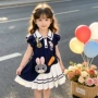 女童海军领新款宝宝背心裙