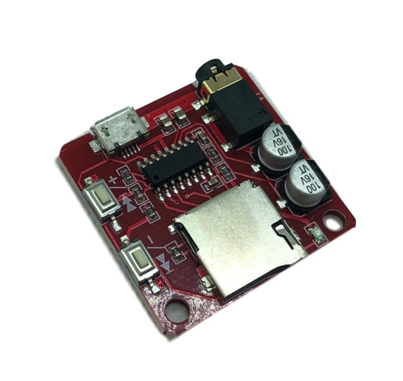 XH-A261 微型解码板TF卡播放器mp3解码器TF卡解码系统功放前级