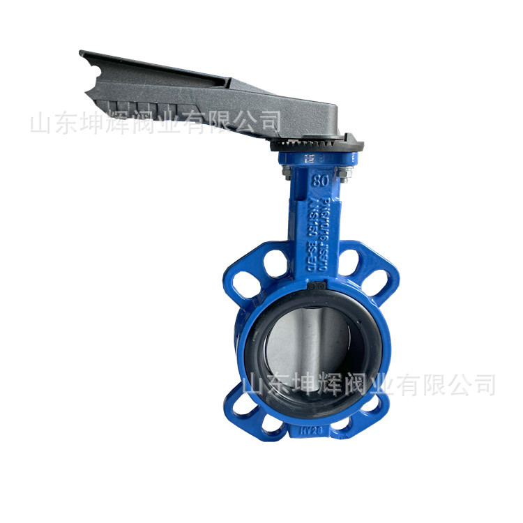 批发ROCKENOCH手动法兰蝶阀 涡轮蝶阀 对夹蝶阀