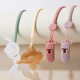 Love Gum Anti-dropping Chain Baby Pacifier Chain Baby Grinding Stick Anti-dropping Rope Clip Silicone