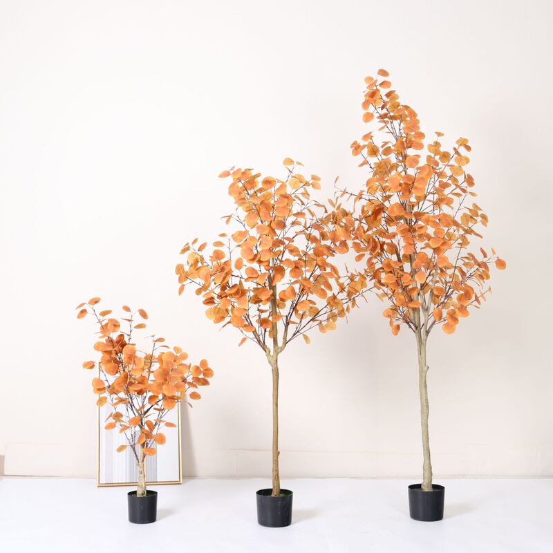 Simulated Green Plant Money Tree Potted Eucalyptus Fake Tree Indoor Living Room Decoration Ornaments Fake Plant Landscaping Can Be Customized Simulated Green Plant Money Tree Potted Eucalyptus Fake Tree Indoor Living Room Decoration Ornaments Fake Plant Landscaping Can Be Customized