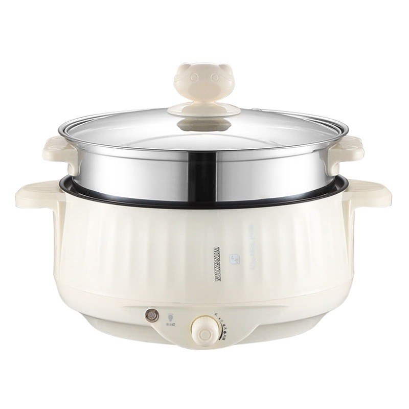 Cocina eléctrica multifuncional olla integrada hogar antiadherente Cocina eléctrica estudiante dormitorio Cocina eléctrica olla caliente eléctrica pequeña wok eléctrica