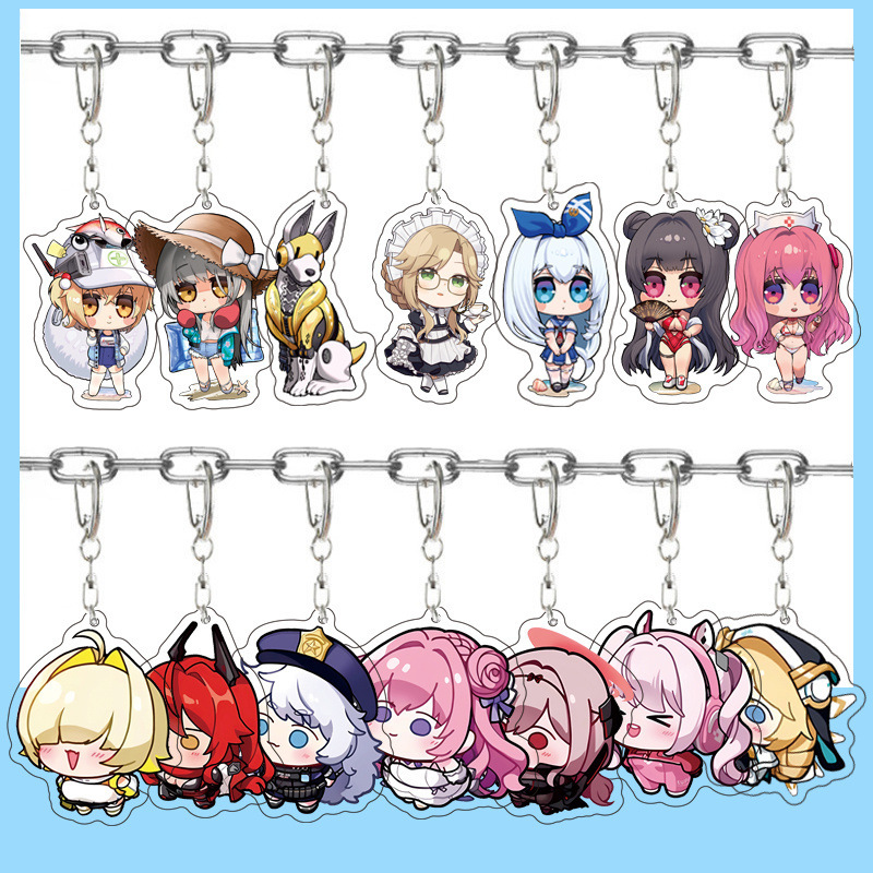 NIKKE Victory Goddess Nikki Dorothy Sakura Brandon Novar Acrylic Keychain Pendant NIKKE Victory Goddess Nikki Dorothy Sakura Brandon Novar Acrylic Keychain Pendant