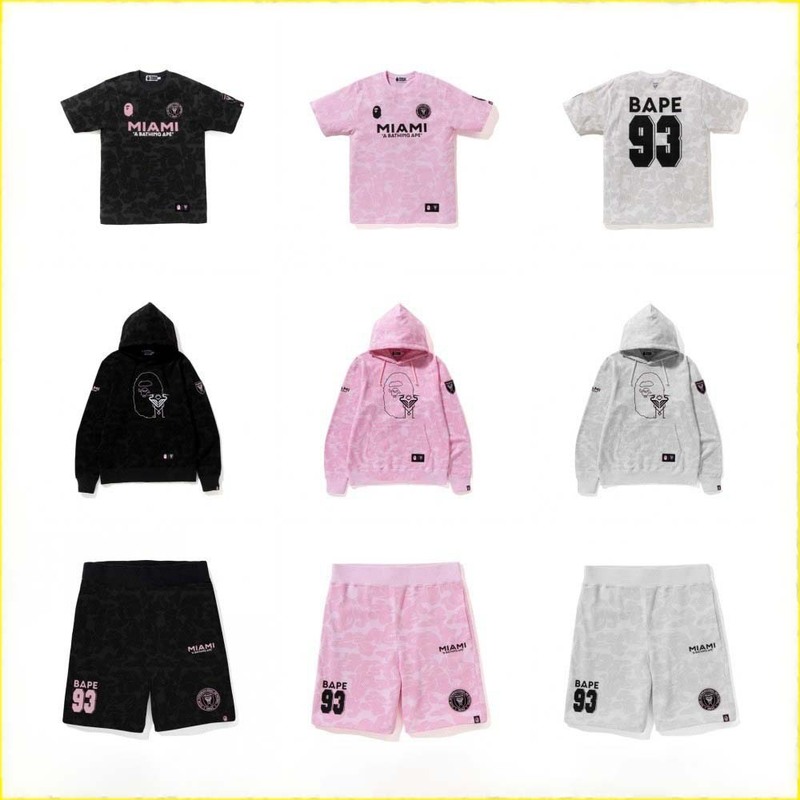 クロスボーダー日本系トレンドブランドマイハミ迷彩柄スウェットカップル半袖Tシャツファッショントレーニングサッカーウェアショートパンツ|undefined