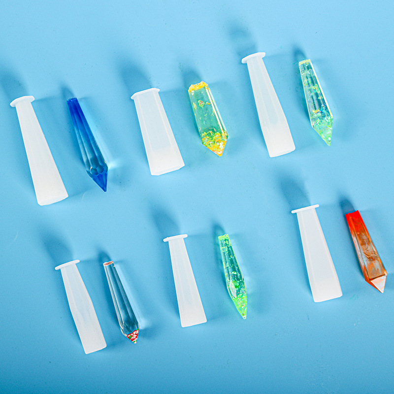 百佳興diy滴膠模具6款立體靈擺硅膠模具亞馬遜新品鏡面飾品