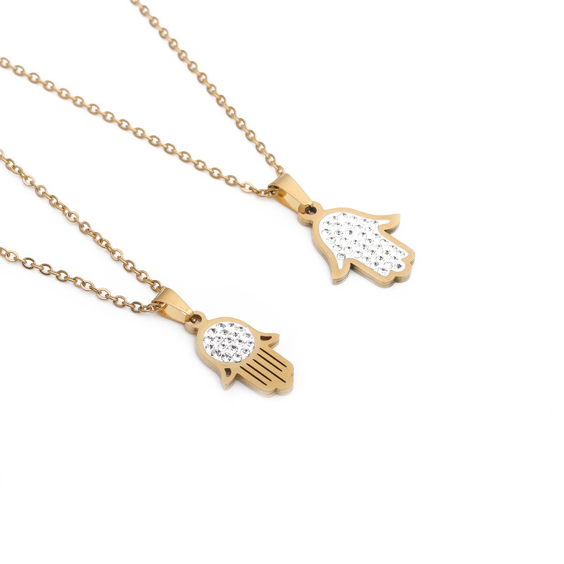 Fashion Stainless Steel Necklace Wholesale display picture 1