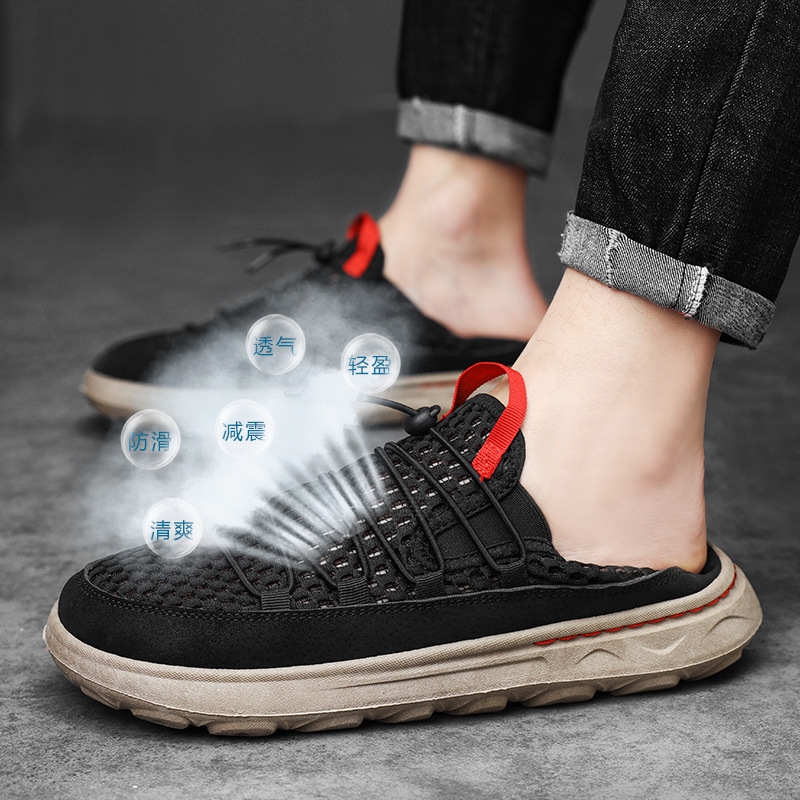 Thin summer breathable casual sneakers for leisure with shoelaces…
