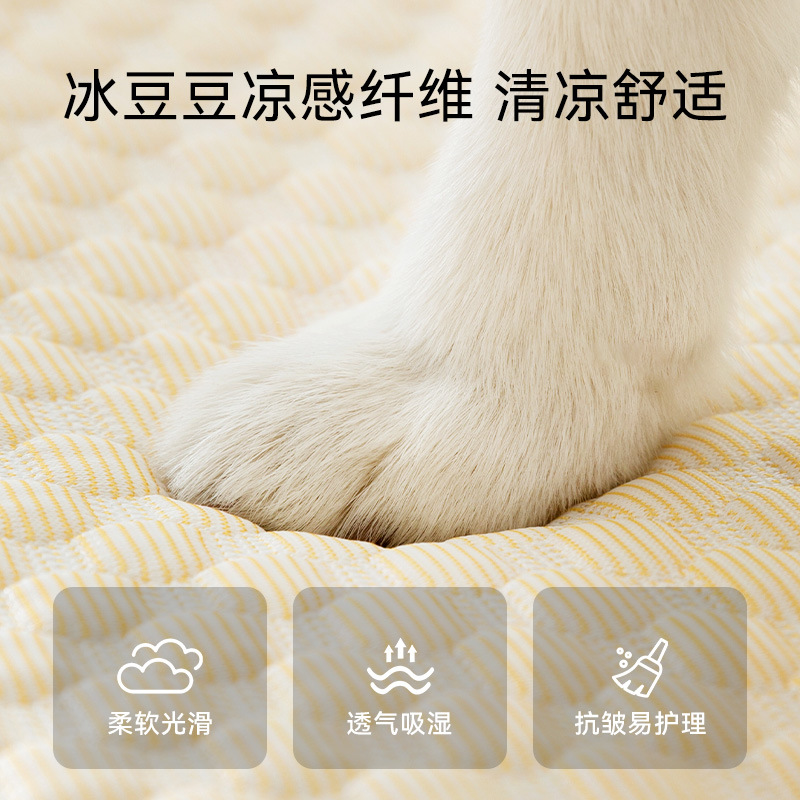 Primavera y verano perro primavera y verano Big Eye Monster cojín fresco gato nido mediano y grande perrera perro mascota sofá cojín